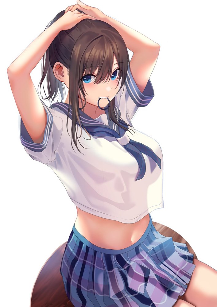 【二次】ポニーテールの女の子の画像　その２７